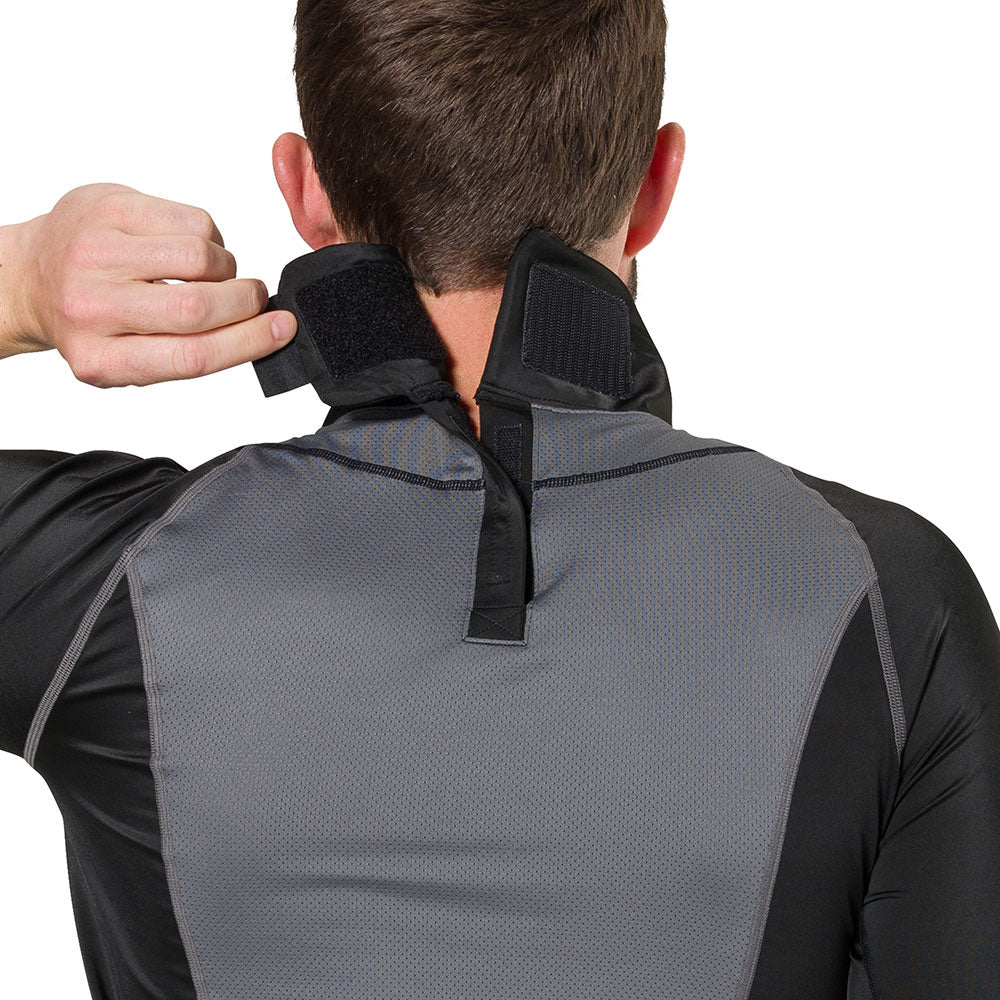 Shock Doctor Compression Hockey Short Sleeve Shirt With Neck Guard - Thumbnail 4