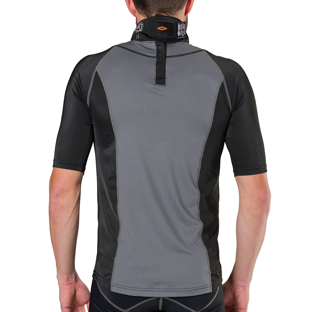 Shock Doctor Compression Hockey Short Sleeve Shirt With Neck Guard - Thumbnail 2
