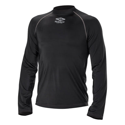 Shock Doctor Core Compression Hockey Shirt - Black - Front View