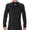 Shock Doctor Core Compression Hockey Shirt - Black - On Model -  Front View