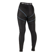 Shock Doctor Women's Compression Hockey Pant With Pelvic Protector - Black - Back View