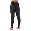 Shock Doctor Women's Compression Hockey Pant With Pelvic Protector - Black - On Model - Back View