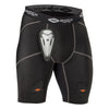 Shock Doctor Compression Hockey Short with Bio-Flex Cup - Black - Front View
