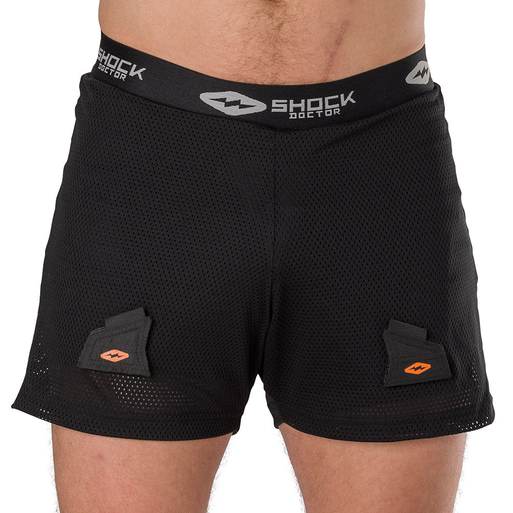 Shock Doctor Loose Hockey Short with BioFlex Cup - Thumbnail 2