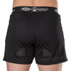 Shock Doctor Men's Loose Hockey Short with BioFlex Cup - Black - On Model - Back View