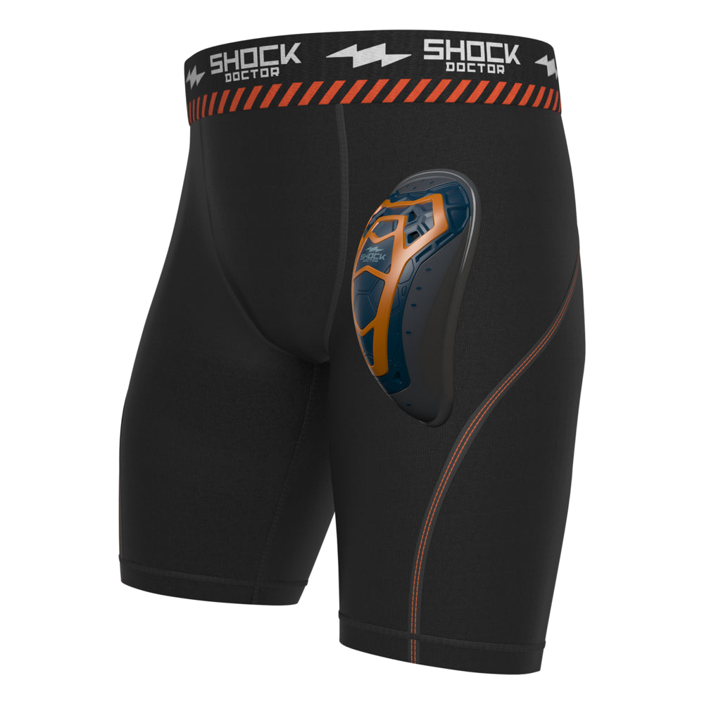 SHOCK DOCTOR ファウルカップ　コンプレッションショーツ Core Compression Short with Bio-Flex Cup – Shock Doctor