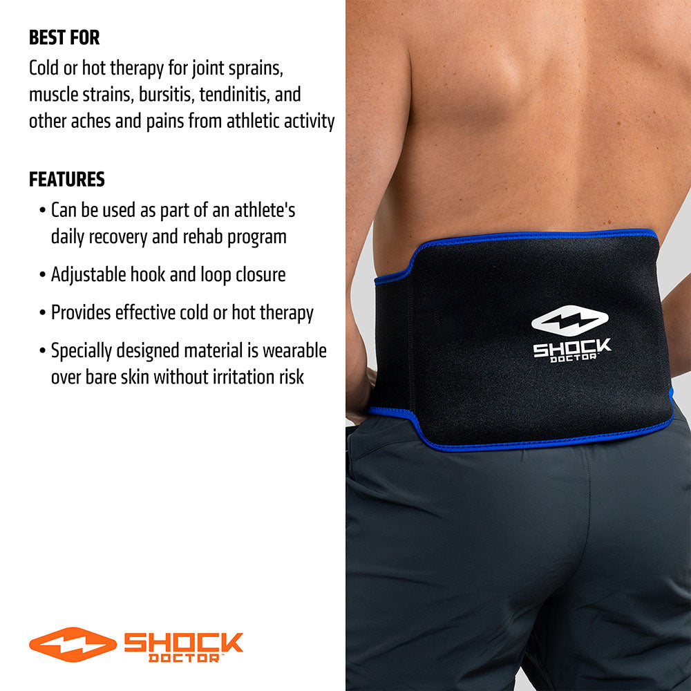 Back Compression Wrap Flex Ice Therapy Back Compression Wrap – Shock Doctor