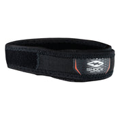 Shock Doctor Jumper Knee/Patella Support Strap in black neoprene with hook-and-loop adjustable closure