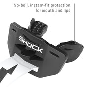Shock Doctor Thunder Bolt Lip Guard - No-boil, instant-fit protection for mouth and lips