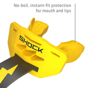 Shock Doctor Thunder Bolt Lip Guard - No-boil, instant-fit protection for mouth and lips