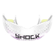 Shock Doctor Women's Basketball Trash Talker Mouthguard for High School and Collegiate Players - Purple Clear - Front  View