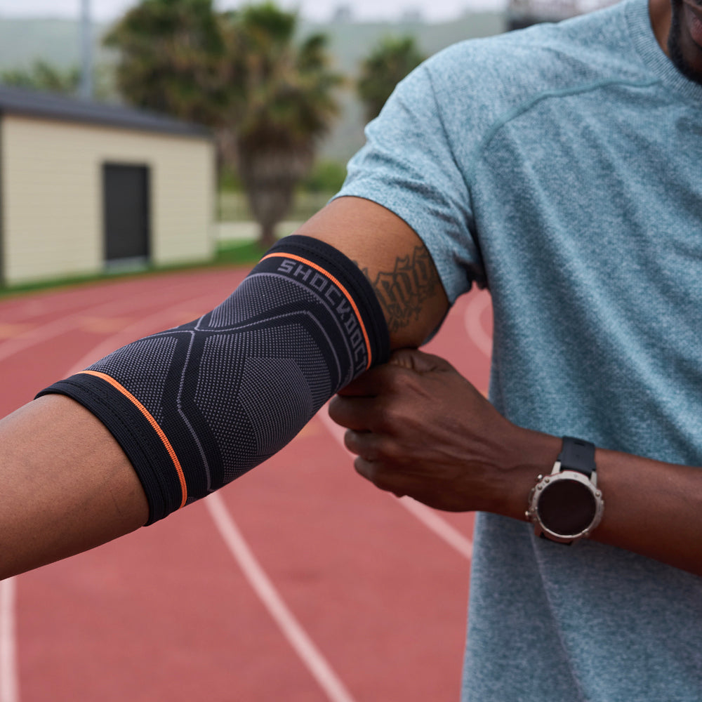 Compression Knit Elbow Sleeve with Gel Support – Shock Doctor