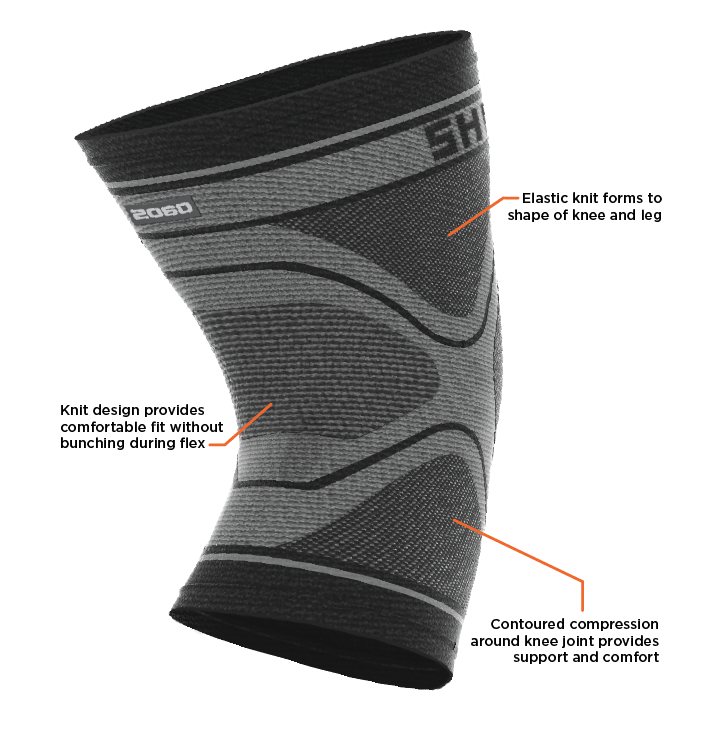Compression Knit Knee Sleeve