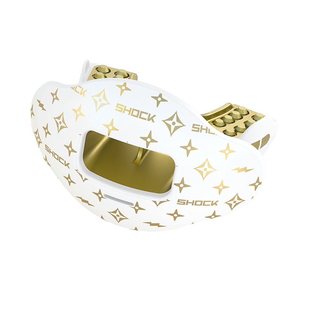 Gold Lux Max AirFlow Football Mouthguard