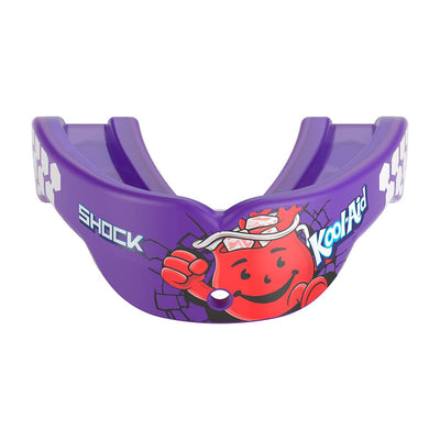Shock Doctor Kool Aid Gel Max Power Flavor Fusion Mouthguard - Kool-Aid Grape Flavor - Front View