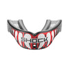 Shock Doctor Gel Max Power Print Mouthguard - Red Fang Drip - Front View
