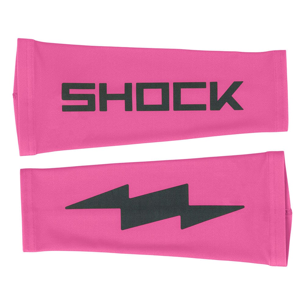 Shock Doctor Compression Calf Sleeves - Neon Pink