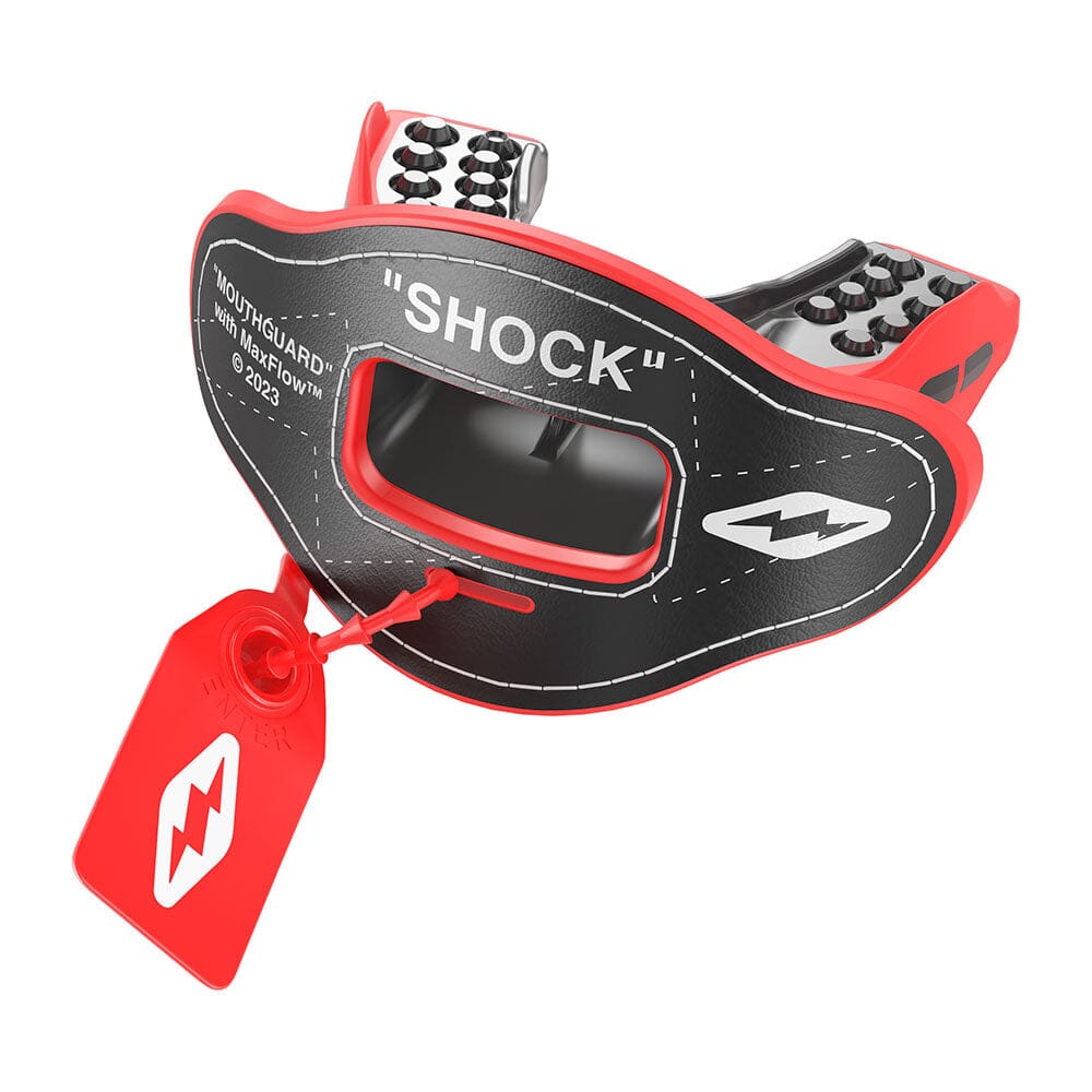 Shock Doctor 3D Stitch Max AirFlow Football Mouthguard - Side View