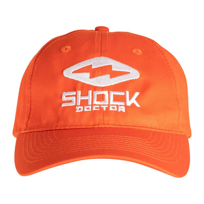 Shock Doctor Bolt Dad Hat - Orange - Front View