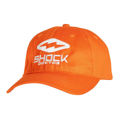 Shock Doctor Bolt Dad Hat - Orange - Front Side View