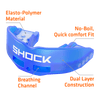 Shock Doctor Insta-Fit Royal Blue Youth Mouthguard - Tech View