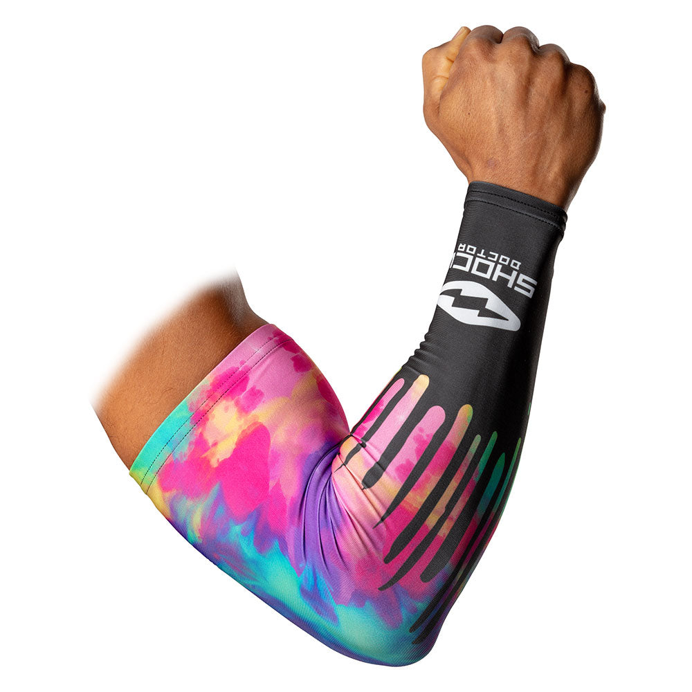 Stars & Stripes/Gold Showtime Compression Arm Sleeve | Shock