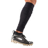 Shock Doctor Showtime Scrunch Leg Sleeves - Black - Single Leg - Side View