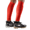 Shock Doctor Showtime Scrunch Leg Sleeves - Red - Back View