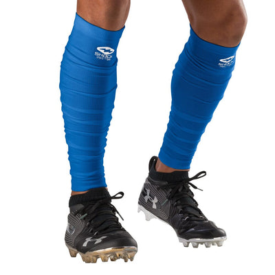 Shock Doctor Showtime Scrunch Leg Sleeves - Royal Blue - Front View