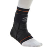 Shock Doctor Ultra Knit Ankle Brace w/ Figure 6 Strap & Stays  - On Body Shot