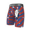 Adult Stars and Stripes Core Compression Short with Protective Bio-Flex Athletic Cup - Front View