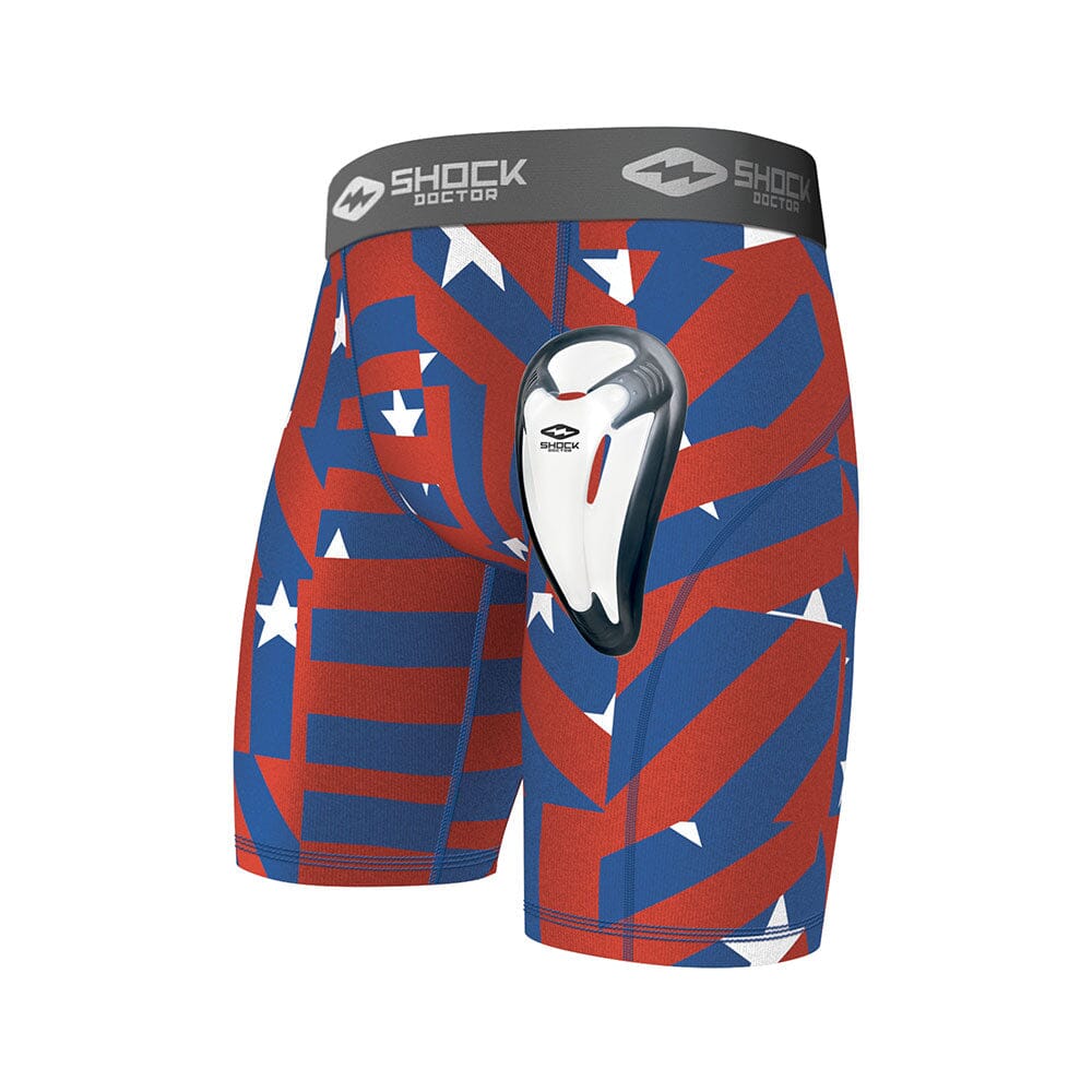 SHOCK DOCTOR Compression Short with Cup