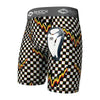 Adult Checker Core Compression Short with Protective Bio-Flex Athletic Cup - Front View
