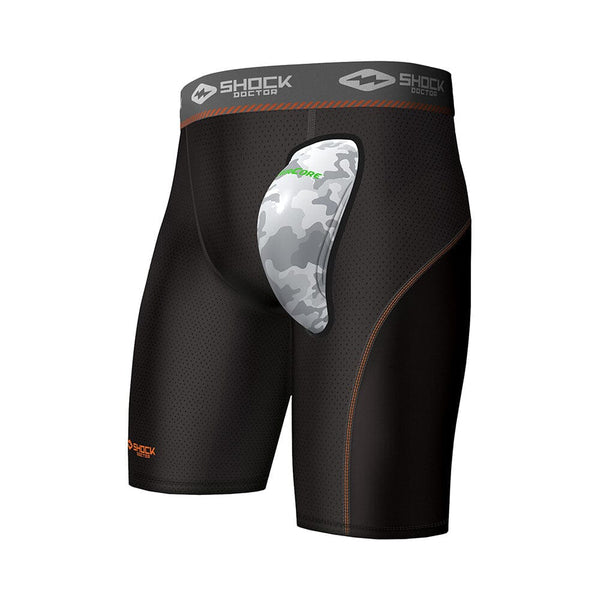 HO Soccer Lycra Shorts With Padding - XL Black, Elastic Waist With Drawstring, For Training & Sports - View #12