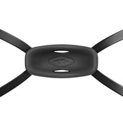 Shock Doctor Showtime Chin Strap Solid - Black - Back View