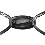 Shock Doctor Showtime Chin Strap Solid - Black - Front View