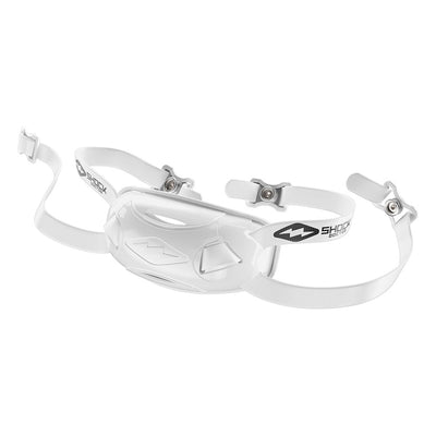 Shock Doctor Showtime Chin Strap Solid - White - Hero Image