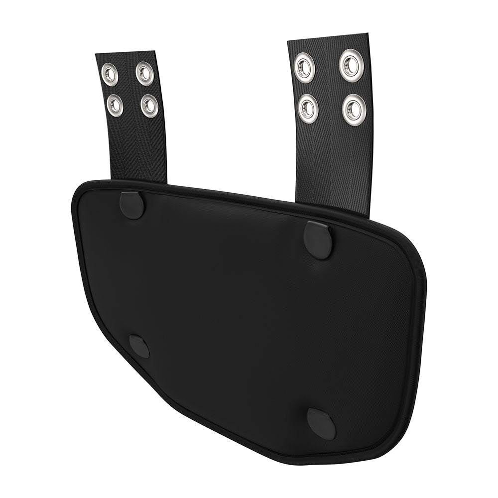 Showtime Black/Gold Lux Football Back Plate Protector | Shock Doctor