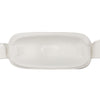 Shock Doctor Core Chin Strap - White - Detail Back View of Contour Foam Liner