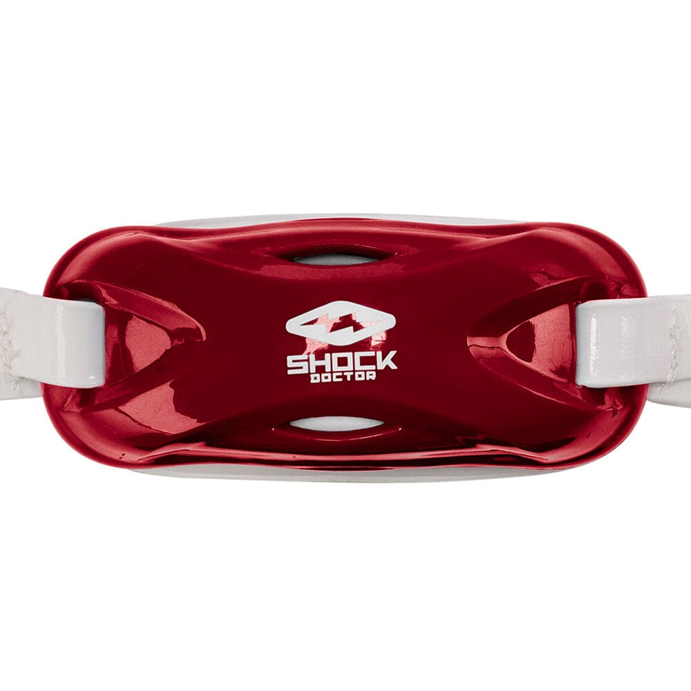 Shock Doctor Core Chin Strap - Black - Detail Front View