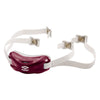 Shock Doctor Core Chin Strap - Maroon Red - Hero View