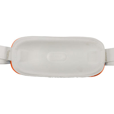 Shock Doctor Core Chin Strap - Orange - Detail Back View of Contour Foam Liner