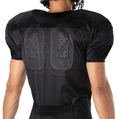 Shock Doctor Showtime Practice Jersey - Black - Back View