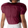 Shock Doctor Showtime Practice Jersey - Maroon Red - Back View