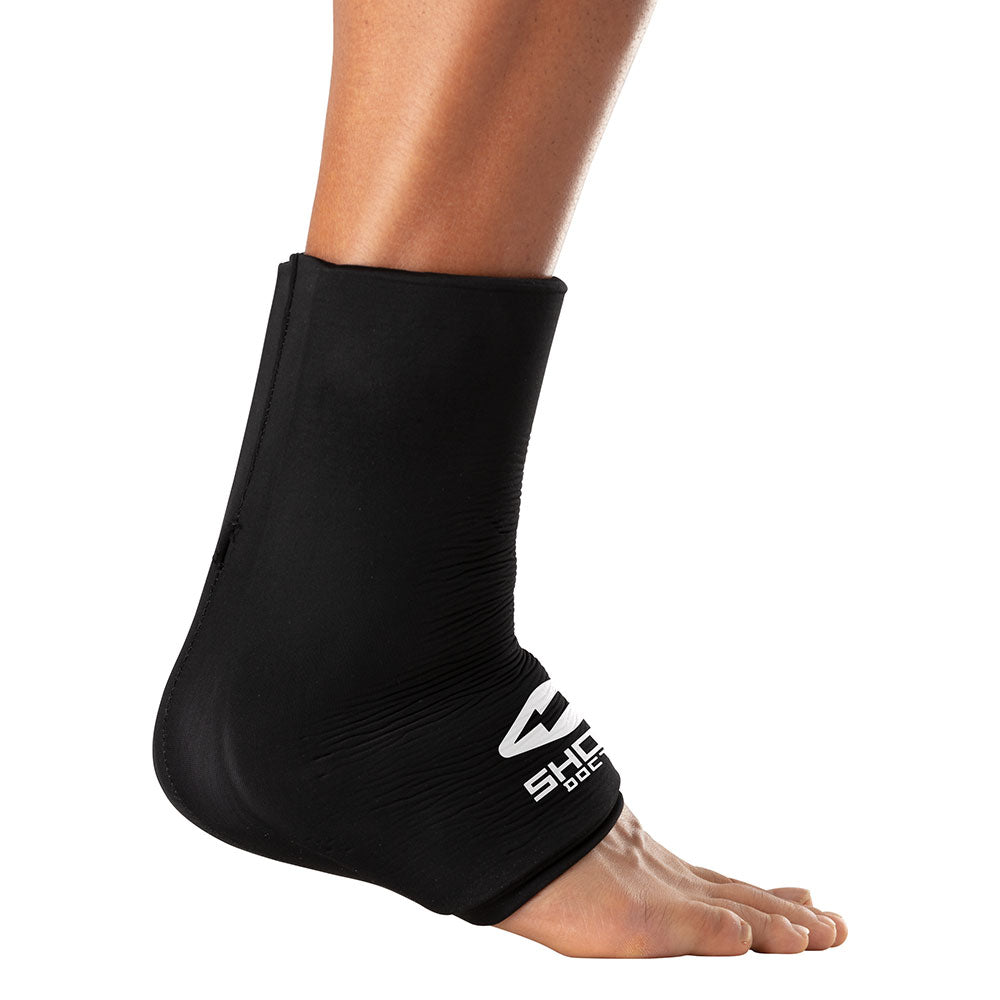 Shock Doctor Flex Ice Therapy Ankle Compression Sleeve - Side View