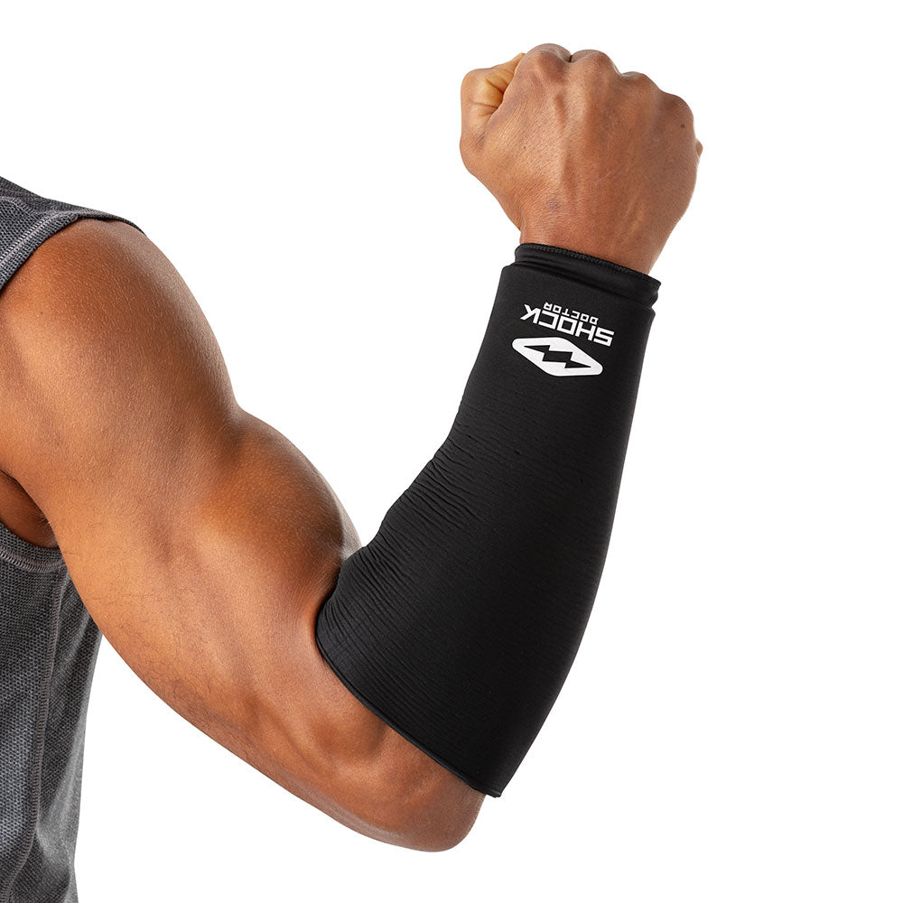 Shock Doctor Flex Ice Therapy Arm/Elbow Compression Sleeve - Front View