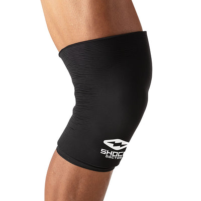 Shock Doctor Flex Ice Therapy Knee/Thigh Compression Sleeve - Front View