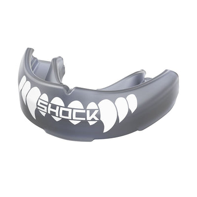 Shock Doctor Fang Braces Strapless Mouthguard - Front Angle View