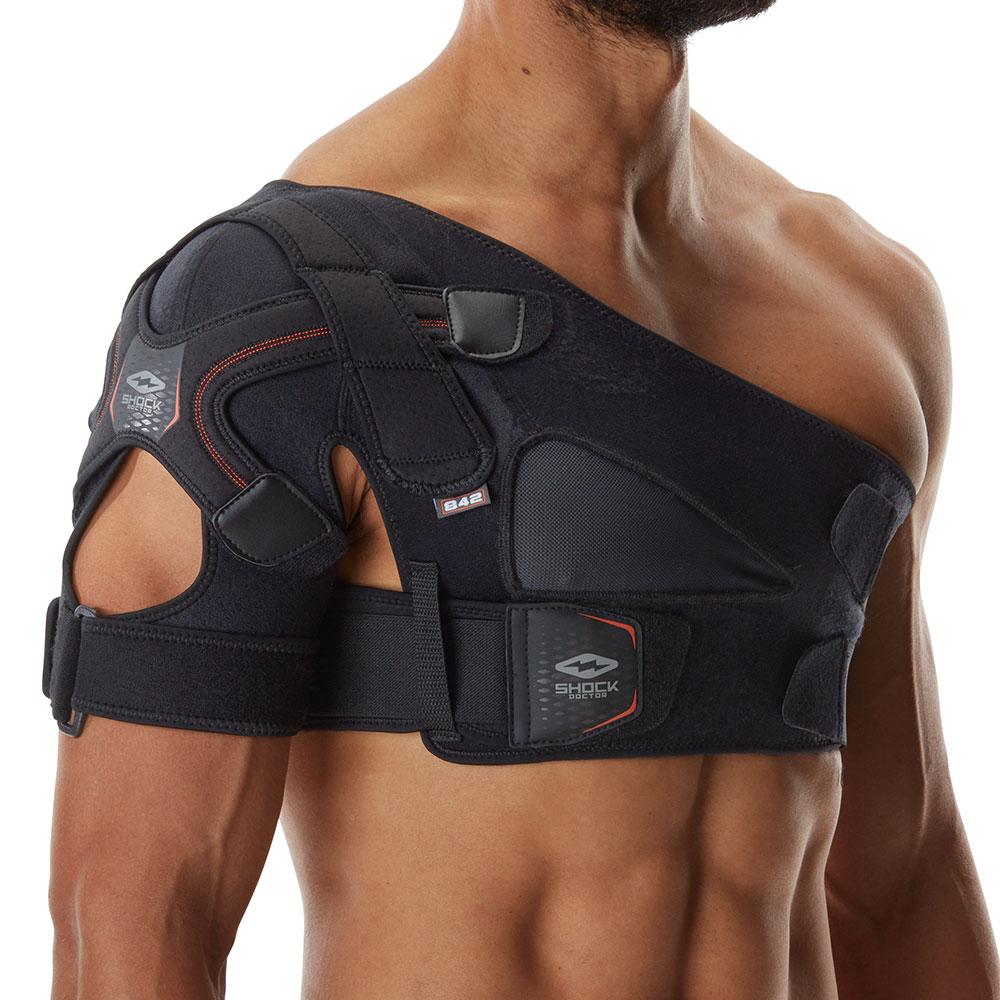 Shock Doctor Ultra Shoulder Support with Stability Control - Black