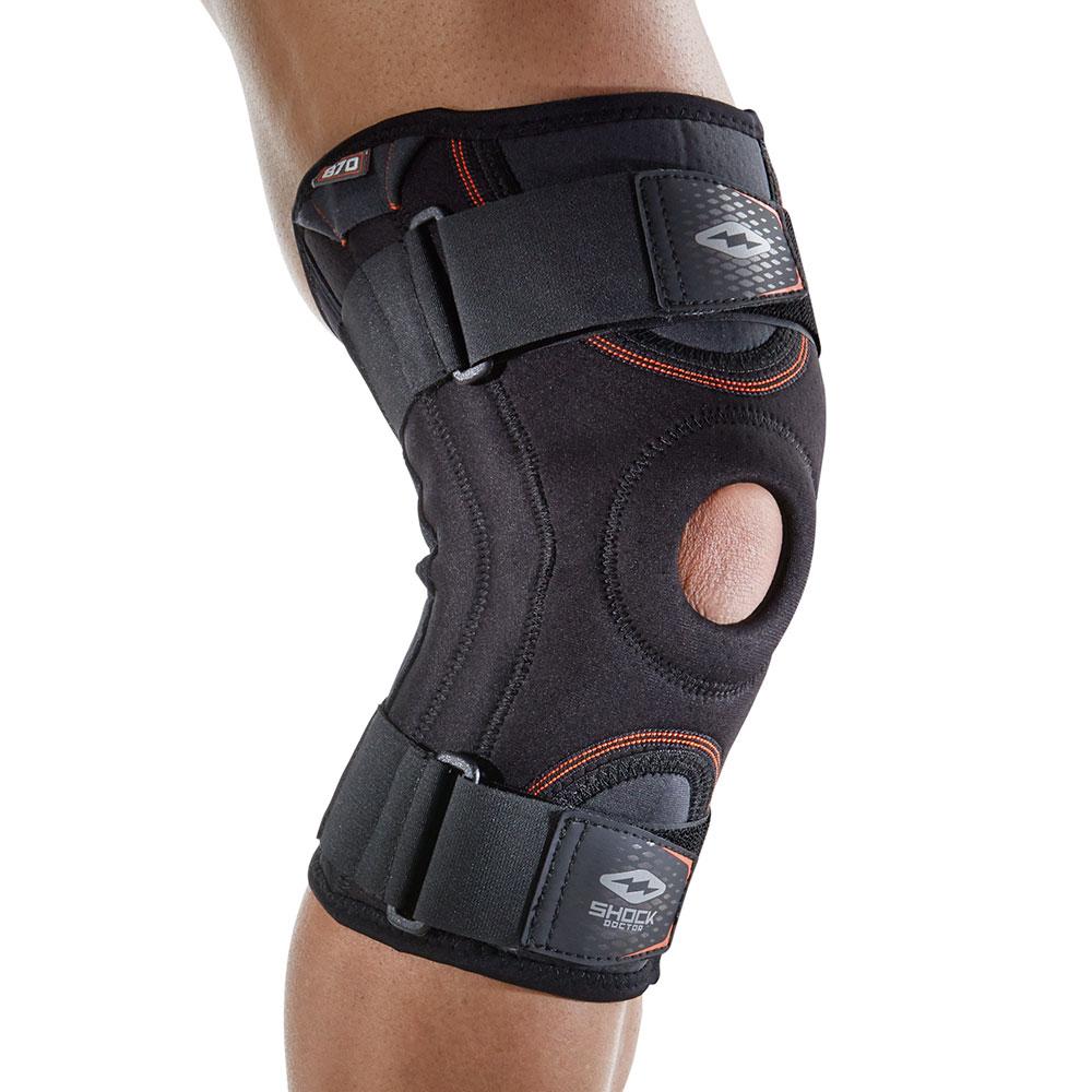 ShockDoctor Kniebeschermers voor volwassenen met flexibele ShockDoctor Kniebeschermers voor volwassenen met flexibele